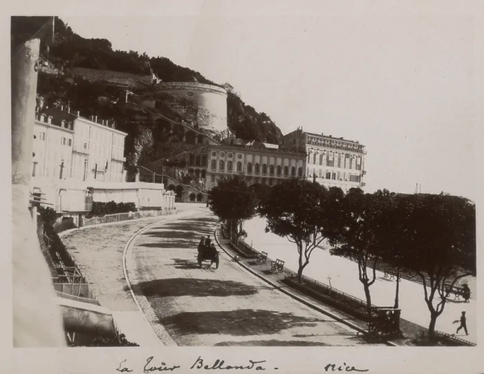 Framed Print : View of the Tower Bellanda in Nice