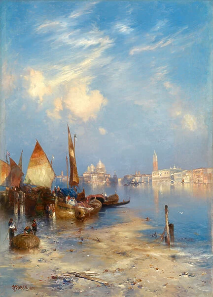A View of Venice, 1891 (oil on canvas)
