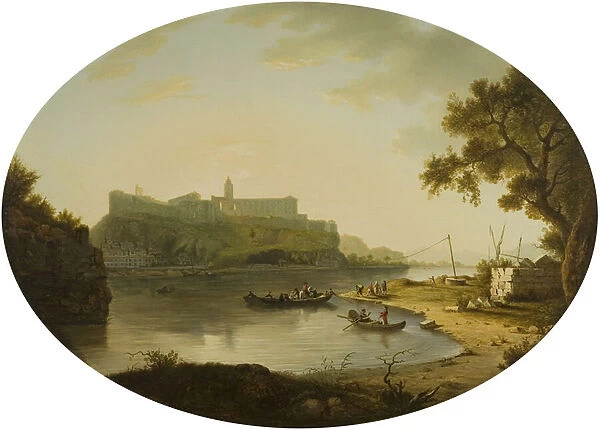 View of Villeneuve-les-Avignon, c. 1770 (oil on canvas)