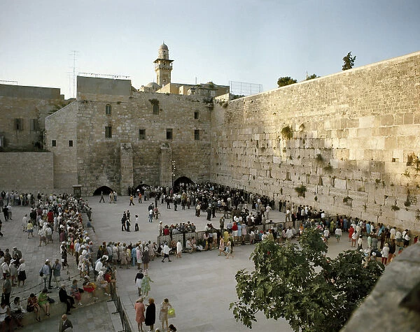 View of the Wailing Wall