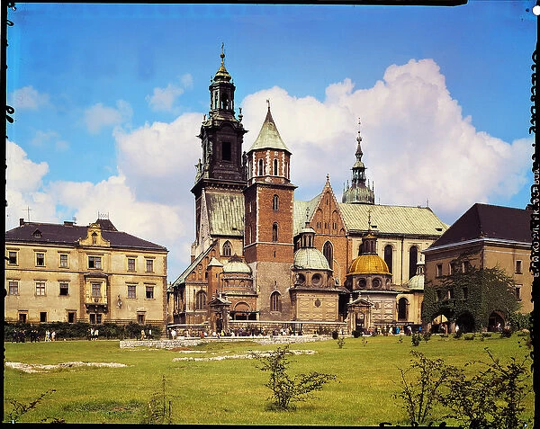 View of Wawel Cathedral (photo)