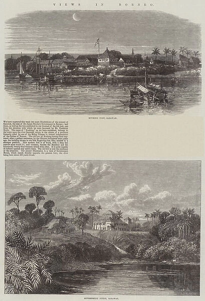 Views in Borneo (engraving)