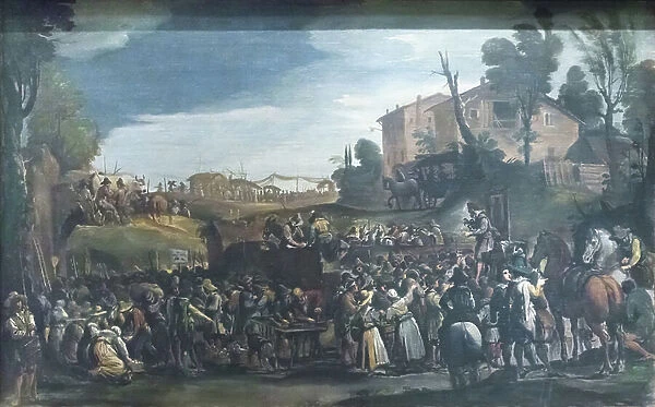 Village Fair, c. 1620 (oil on panel)