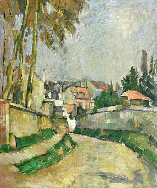Village Road, 1879-82 (oil on canvas)