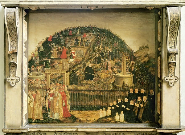 The Vineyard of the Lord, 1569 (oil on panel)