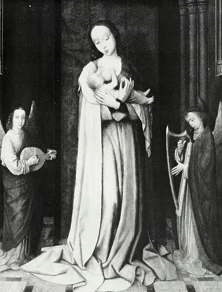Virgin in the Apse (oil on panel)