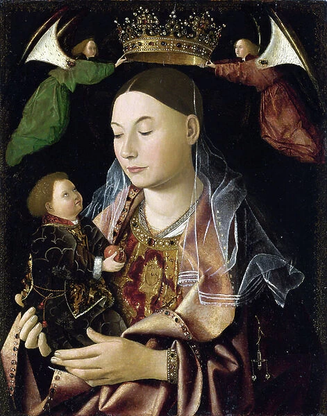 The Virgin and Child, 1460-9 (oil on wood)
