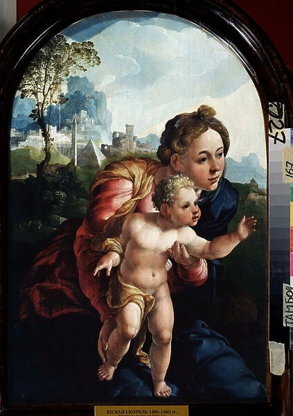 Virgin and Child, 1530 (oil on panel)