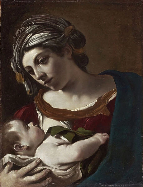 Virgin and Child, 1621-22 (oil on canvas)