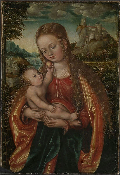 The Virgin and Child, c. 1518 (oil on wood)