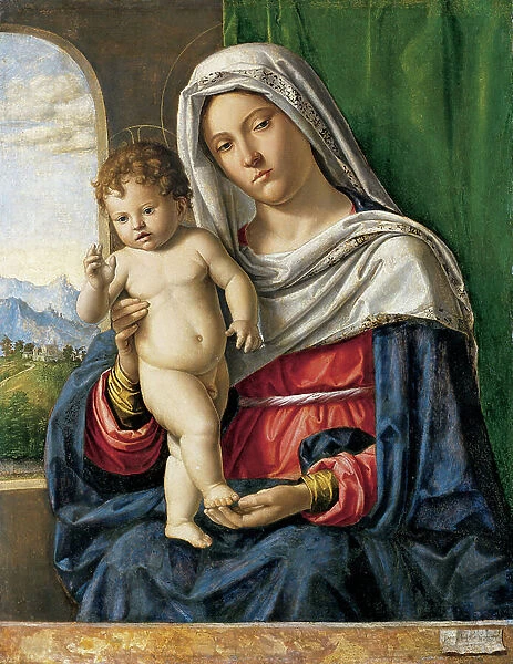 Virgin and Child, c.1500-4 (oil on poplar)