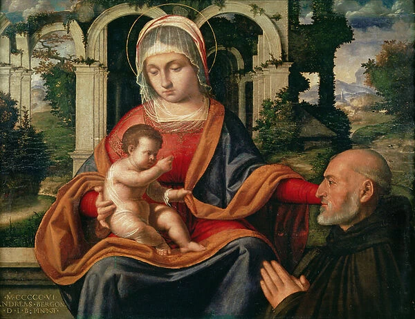 The Virgin and Child with kneeling donor
