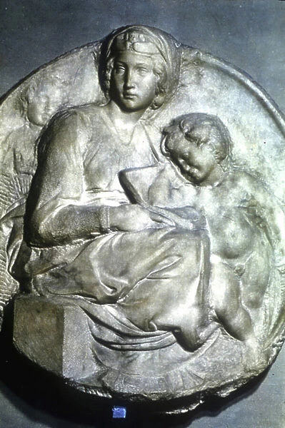 Virgin and Child (marble)