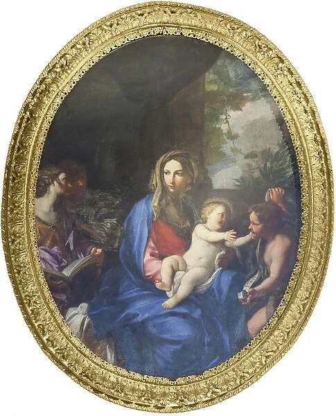 Virgin, Child and Saint John the Baptist (oil on canvas)
