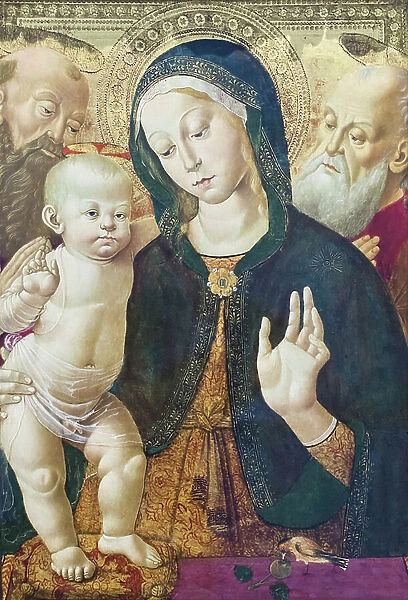 The Virgin and Child with Two Saints, c. 1500 (oil on panel)