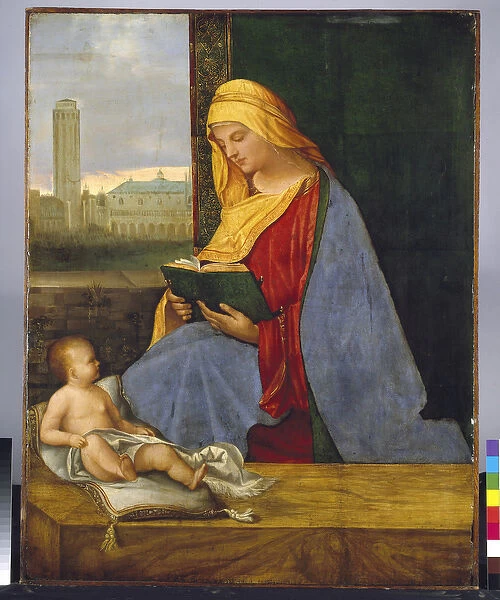 Virgin and Child (The Tallard Madonna), 15th century (oil on panel)