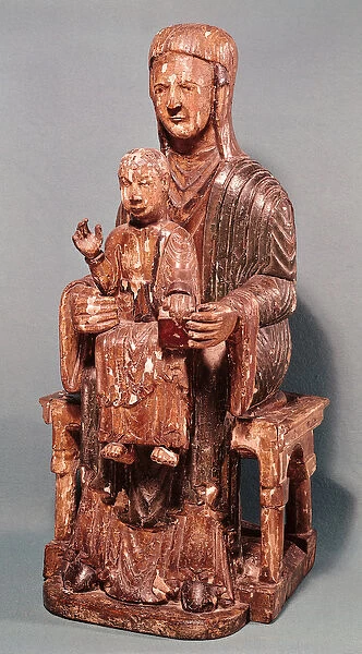 Virgin and Child (wood)