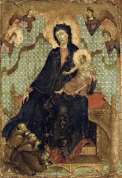 Virgin of the Franciscans, c. 1300 (oil on panel)