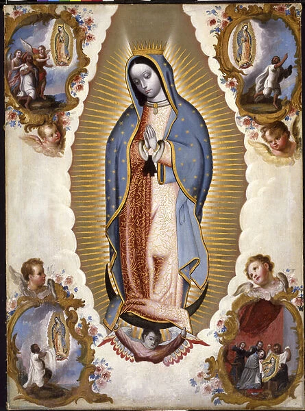The Virgin of Guadalupe (oil on canvas)