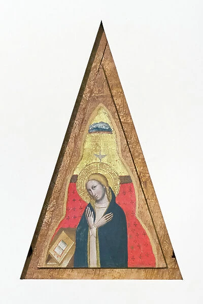 Virgin Mary, 1350-1355 circa, (oil on panel)