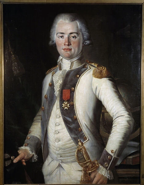The Viscount of Lostanges: Jean-Louis de Lostanges (1752-1822), captain of infantry
