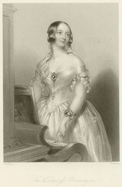 The Viscountess Barrington (engraving)