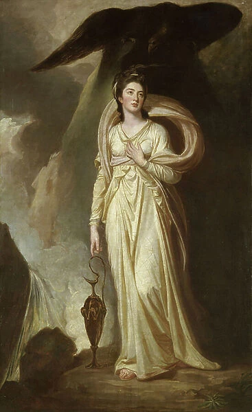 Viscountess Bukeley as Hebe, c.1775 (oil on canvas)