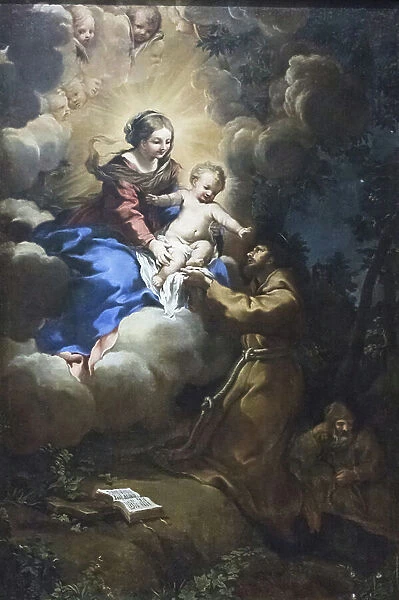 Vision of Mary to St Francis, c. 1641 (oil on canvas)