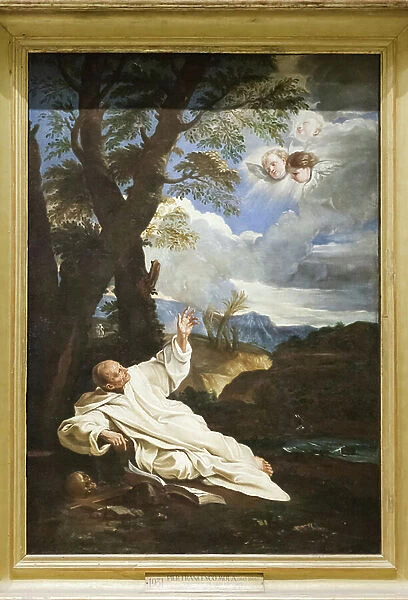 The Vision of Saint Bruno (oil on panel)