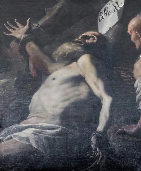 The vision of saint Jerome, 17th century (oil on canvas)