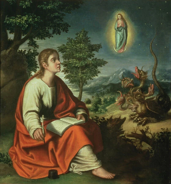 The Vision of St. John the Evangelist on Patmos