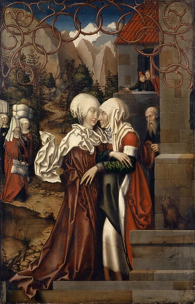 The Visitation, 1512 (tempera on canvas laid down on wood)