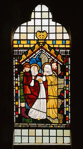 The Visitation, 1861 (stained glass)