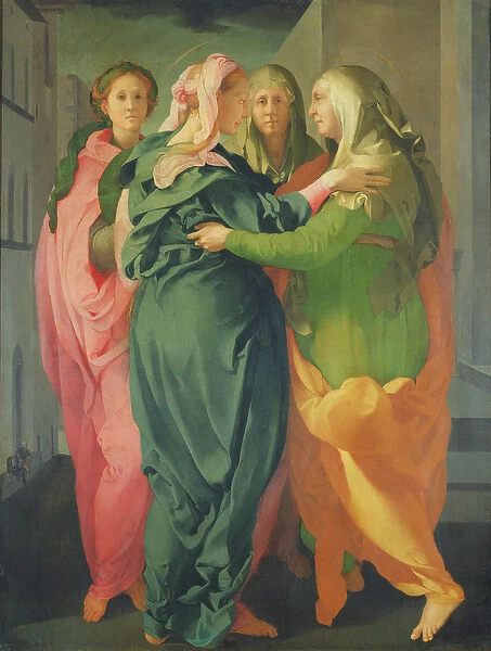 The Visitation, c. 1530 (fresco) (see 208284 & 60439 for details)