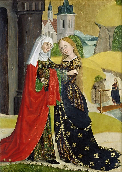 Visitation from the Dome Altar, 1499 (tempera on panel)