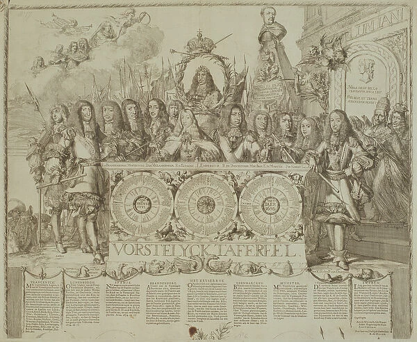 Vorstelyck Tafereel, c. 1676 (engraving)