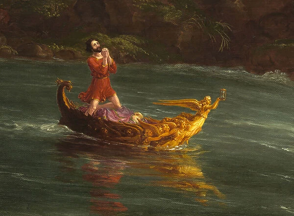 The Voyage of Life: Manhood (detail) 1842 (oil on canvas)