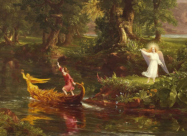 The Voyage of Life: Youth (detail) 1842 (oil on canvas)