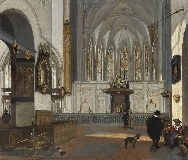 'Vue du choeur de l eglise saint Jean d Utrecht