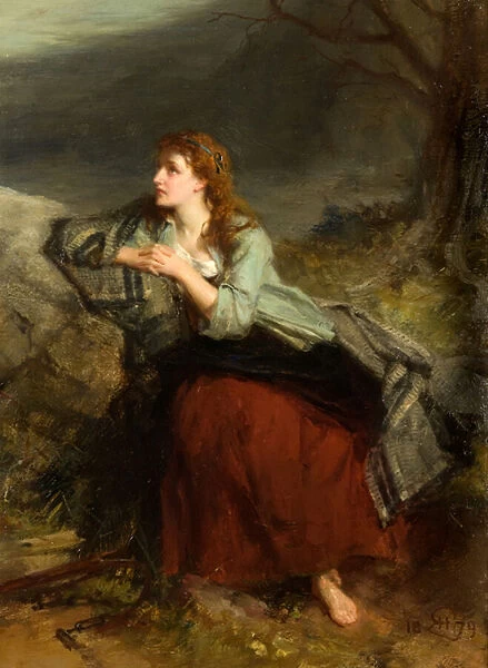 Waes Me, 1879 (oil on canvas)