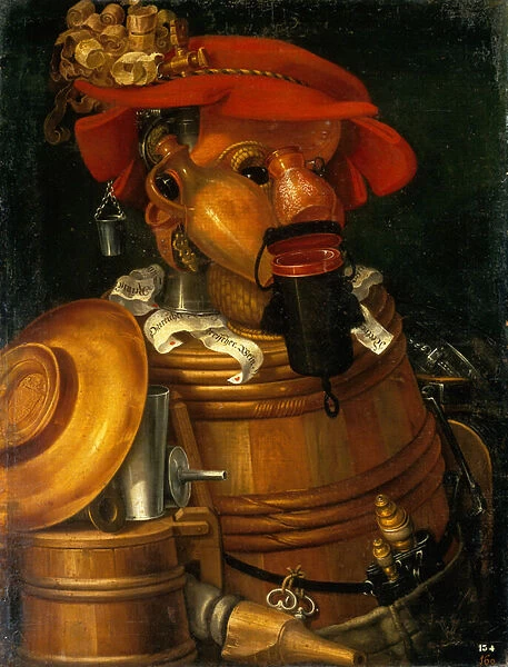 The waiter, 1574 (oil on canvas)
