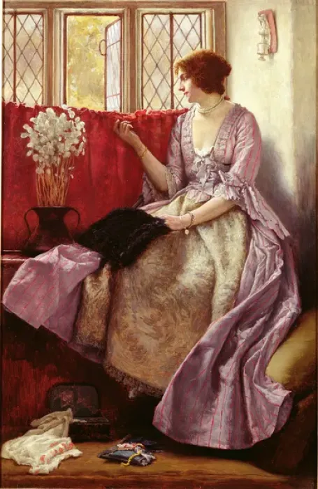 Framed Print : Waiting (panel)