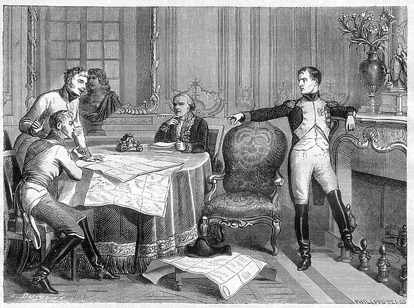 War of the Fifth Coalition 1809 - Treaty of Schonbrunn, October 14th, 1809