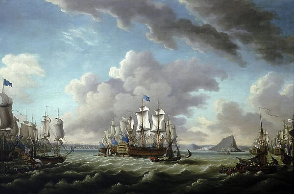 War of Independence of the United States (1775-1783), c.1782 (oil on canvas)