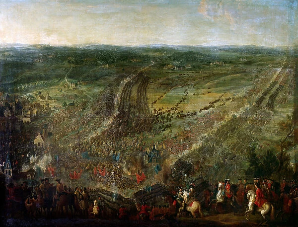 War of the League of Augsburg: 'Battle of Fleurus won by the marechal of