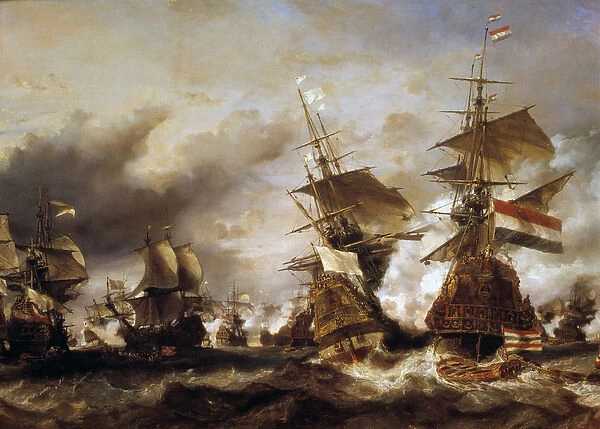 War against the League of Augsburg: 'Battle of the Texel on 29  /  06  /  1694