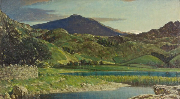 Watendlath Tarn, near Keswick, 1919 (oil on canvas)