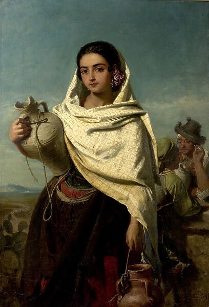 Water-Carrier of Seville, 1859 (oil on canvas)