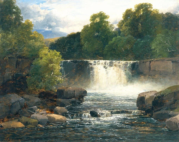 Waterfall on the Lesser Neath