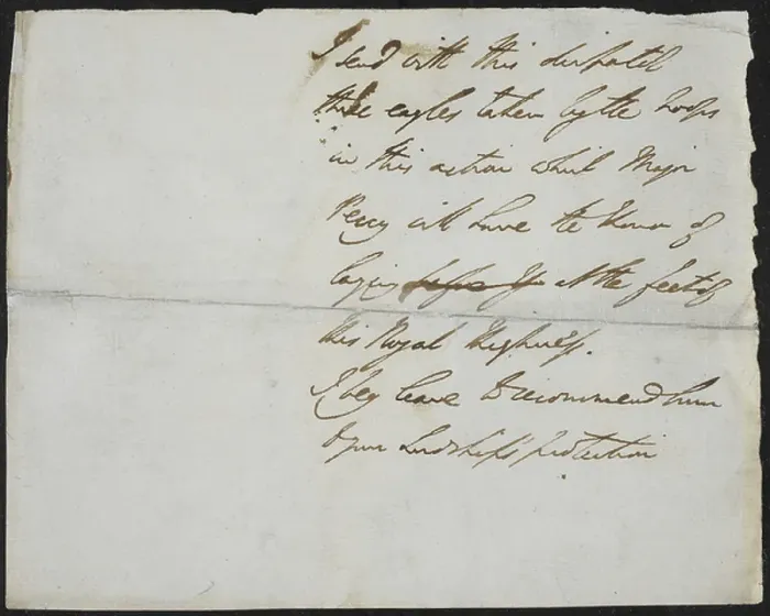 Framed Print : The Waterloo despatch: autograph draft, by Arthur Wellesley, 1st Duke of Wellington Framed Print : The Waterloo despatch: autograph draft, by Arthur Wellesley, 1st Duke of Wellington
